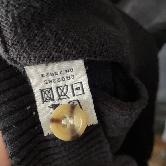 Black Bluenotes Knit Button Up Cardigan - Picture 8 of 11